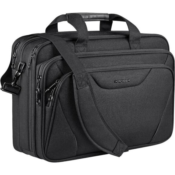 Laptop Bag Premium Computer Briefcase Fits Up to 17.3 Inch